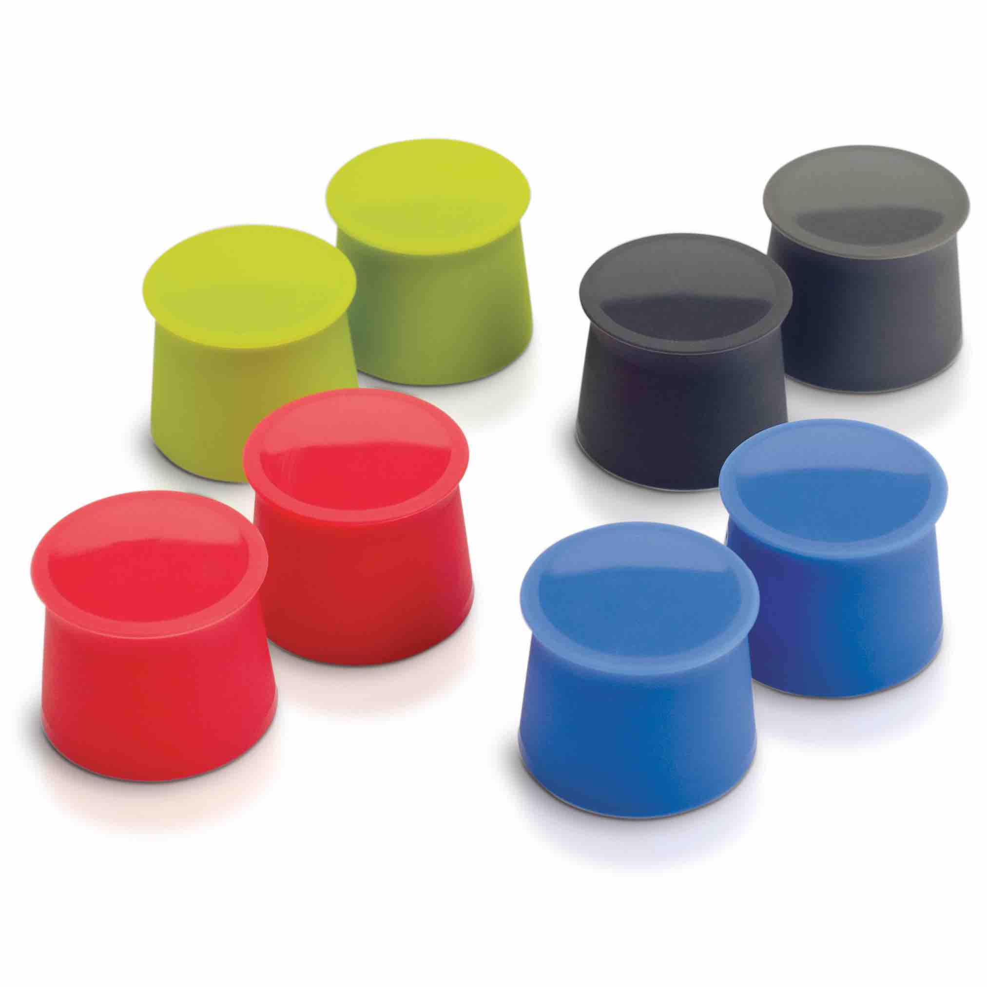 Tovolo Silicone Wine Caps | Set of 2 Stoppers | Blue